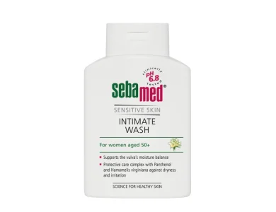 Sebamed Intimate Wash pH 6,8 Καθαριστικό για την Ευαίσθητη Περιοχή (50+ετών), 200ml