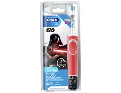 Oral-B Vitality Kids Star Wars Electric Toothbrush 3y+, Παιδική Ηλεκτρική Οδοντόβουρτσα για Παιδιά από 3 Ετών, 1τμχ