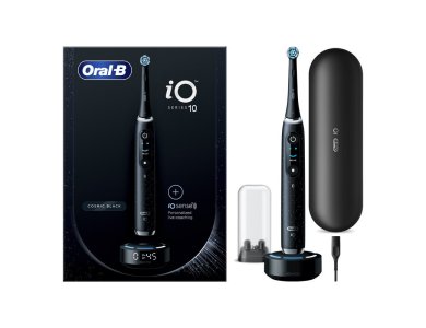 Oral-B iO Series 10 Magnetic Cosmic Black Ηλεκτρική Οδοντόβουρτσα Μαύρο, 1τεμ