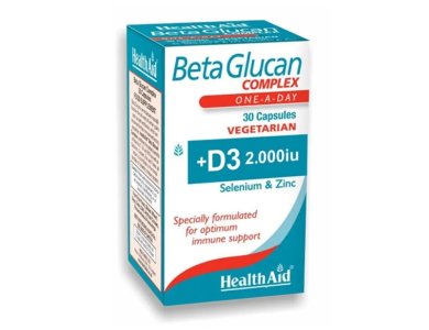 Health Aid Beta Glucan Complex, 30 caps
