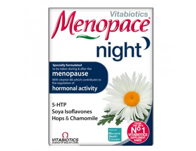 Vitabiotics Menopace Night - Εμμηνόπαυση / Νυχτερινά Συμπτώματα, 30tabs