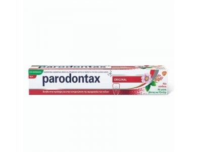 PARODONTAX Original με Γεύση Μέντας & Τζίντζερ Οδοντόκρεμα για Ούλα που Αιμορραγούν 75ml