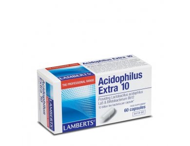 Lamberts Acidophilus Extra 10, 30 capsules