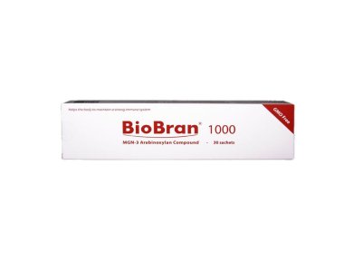 BioBran 1000mg MGN-3 Arabinoxylan, Συμπλήρωμα Διατροφής Αραβοξυλάνης για Ενίσχυση του Ανοσοποιητικού, 30sachs