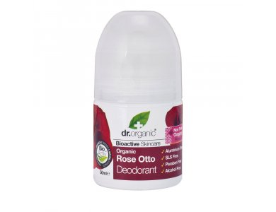 DR ORGANIC ROSE OTTO DEODORANT 50ML