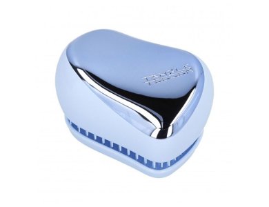 Tangle Teezer Compact Styler On The Go Baby Blue, Βούρτσα Μαλλιών Μικρού Μεγέθους για Εύκολο Ξεμπέρδεμα, 1τμχ