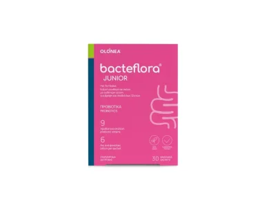 Olonea BacteFlora Junior Προβιοτικά σε Σκόνη με Ουδέτερη Γεύση, 30 φακελάκια