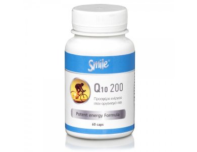 AM HEALTH SMILE Q10 200MG, 60 ΚΑΨΟΥΛΕΣ