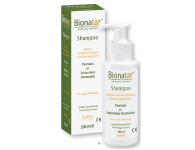 Boderm Bionatar Shampoo Σαμπουάν για την Ανακούφιση των Συμπτωμάτων της Ψωρίασης & της Σμηγματορροϊκής Δερματίτιδας, 300ml