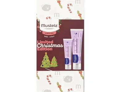 Mustela Promo Limited Christmas Edition Vitamin Barrier Cream 1-2-3 Καθημερινή Κρέμα για την Αλλαγή της Πάνας, 100ml & Δώρο 50ml, 1σετ