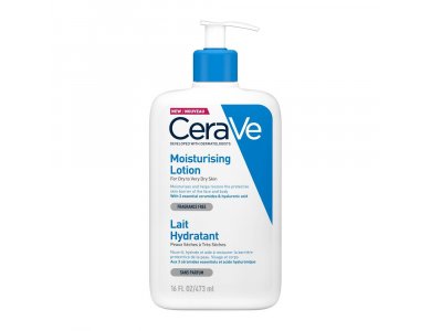 CeraVe Moisturising Lotion Ενυδατικό Γαλάκτωμα για Ξηρό - Πολύ Ξηρό Δέρμα, 473ml