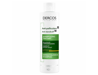 Vichy Dercos Anti-Dandruff Shampoo Dry Hair, Αντιπιτυριδικό Σαμπουάν για Ξηρά Μαλλιά (-20%), 200ml