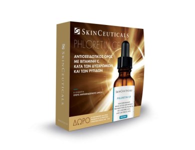 Skinceuticals Promo Phloretin CF Aντιοξειδωτικός Ορός με Βιταμίνη C, 30ml & Δώρο Mini Size, 15ml, 1σετ