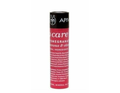 Apivita Lip Care with Pomegranate, Στικ Περιποίησης με Ρόδι για Ξηρά & Σκασμένα Χείλη, 4,4gr