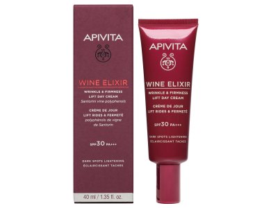 Apivita Wine Elixir SPF30 Αντιρυτιδική Κρέμα Ημέρας για Σύσφιξη & Lifting 40ml
