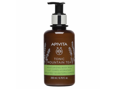 Apivita Tonic Mountain Tea, Ενυδατικό Γαλάκτωμα Σώματος, 200ml