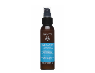 Apivita Hydration Leave In Conditioner, Ενυδατικό Μαλακτικό για Όλους τους Τύπους Μαλλιών, 100ml