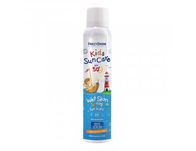 Frezyderm Αδιάβροχο Παιδικό Αντηλιακό Spray Sun Care για Πρόσωπο & Σώμα SPF50 200ml