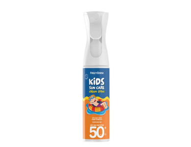 Frezyderm Kids Sun Care Spray SPF50+, Παιδικό Αντηλιακό Σπρέι Πολύ Υψηλής Προστασίας Προσώπου & Σώματος σε Μορφή Κρέμας, 275ml