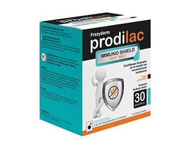Frezyderm Prodilac Immuno Shield Fast Melt, Συμπληρώμα Διατροφής για την Ενίσχυση του Ανοσοποιητικού, 30sachs