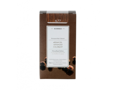 Korres Βαφή ARGAN OIL Advanced Colorant 6.77 Πραλίνα