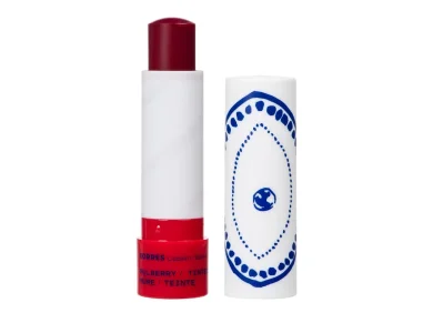Korres Lip Balm Mulberry Tinted Ενυδατική Φροντίδα για τα Χείλη Κόκκινα Μούρα με Χρώμα, 4.5g