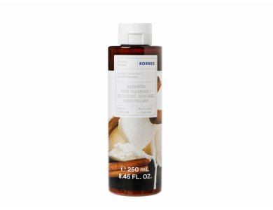 Korres Renewing Body Cleanser Vanilla Cinnamon, Αφρόλουτρο Σώματος με Βανίλια & Κανέλα, 250ml