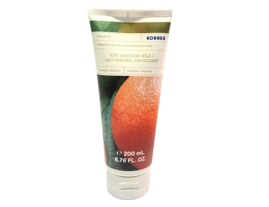 Korres Grapefruit Body Smoothing Milk, Ενυδατικό Γαλάκτωμα Σώματος με Άρωμα Γκρέιπφρουτ, 200ml