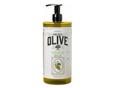 Korres Pure Greek Olive Shower Gel Honey Pear Αφρόλουτρο με Άρωμα Μέλι Αχλάδι, 1000ml