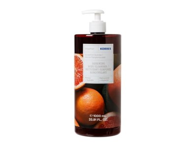 Korres Renewing Body Cleanser Aναζωογονητικό Αφρόλουτρο με Άρωμα Grapefruit, 1000ml