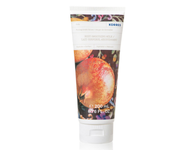 Korres Pomegranate Body Smoothing Milk, Ενυδατικό Γαλάκτωμα Σώματος με Άρωμα Ροδιού, 200ml