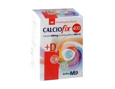 INTERMED CALCIOFIX 400 (CALCIUM 600MG+400IU D3) 90TABS