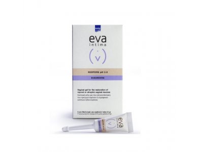 Intermed Eva Intima Restore Vaginal Gel pH 3.8 Disorders 5gr x 9τμχ