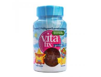 Intermed VitaFix Immuno Gummies ?Star? Raspberry, Για την Ενίσχυση του Ανοσοποιητικού, 60τμχ