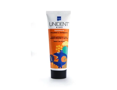 Intermed Unident Kids Toothpaste Παιδική Οδοντόκρεμα 1000ppm Φθόριο 2y+, 50ml