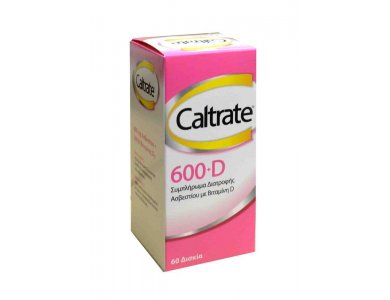 CALTRATE 600+D 60Tabs