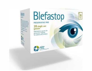 Ntc Pharma Blefastop, Οφθαλμικές Γάζες για την Υγιεινή των Βλεφάρων, 28τμχ