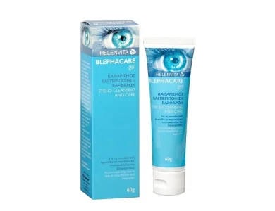 Helenvita Blephacare Gel Οφθαλμικό Τζελ για την Καθημερινή Περιποίηση & Υγιεινή των Βλεφάρων, 60 gr