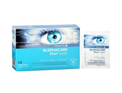 HELENVITA BLEPHACARE Duo Wipes 14τμχ