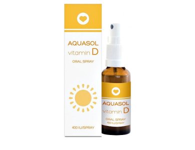 Aquasol Vitamin D Oral Spray, Συμπλήρωμα Διατροφής Βιταμίνη D3 σε Στοματικό Σπρέι, 15ml