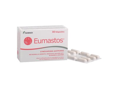 ITF Eumastos, Συμπλήρωμα Διατροφής για την Ανακούφιση των Μαστών, 30caps
