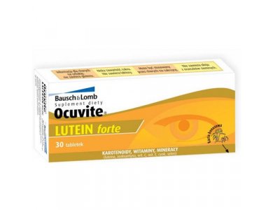 BAUSCH & LOMB OCUVITE LUTEIN FORTE 30CAPS