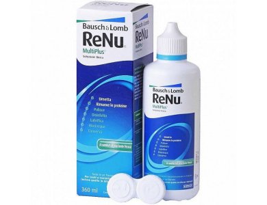 Bausch & Lomb ReNu Multiplus, Υγρό Καθαρισμού Μαλακών Φακών Επαφής Πολλαπλών Χρήσεων, 360ml
