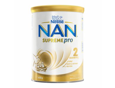Nestle Nan Supreme Pro 2 6m+,  Γάλα 2ης Βρεφικής Ηλικίας σε Σκόνη από τον 6ο Μήνα, 400gr