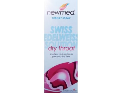 Newmed Dry Throat Oral Spray 30ml - Μαλακώνει Και Ενυδατώνει Το Λαιμό
