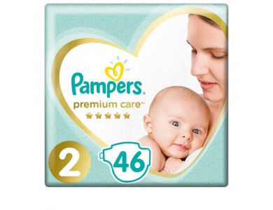 Pampers Premium Care No2 (4-8kg) 46τμχ