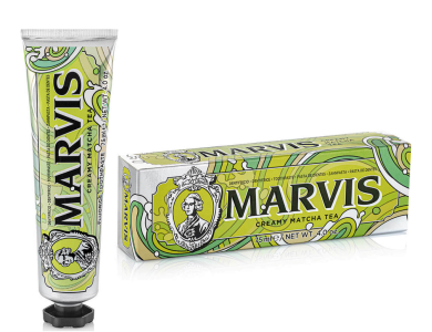 Marvis Creamy Matcha Tea Toothpaste, Οδοντόκρεμα με Τσάι Matcha για Υγιή Δόντια και Ούλα, 75ml