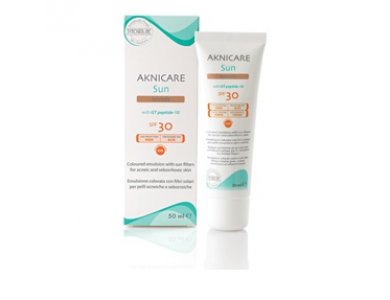 SYNCHROLINE AKNICARE SUN TEINTEE SPF30 50ML