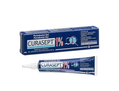 Curasept Ads 100 Periodontal Gel 1% CHX Περιοδοντική Γέλη για Τοπική Θεραπεία των Ούλων, 30ml