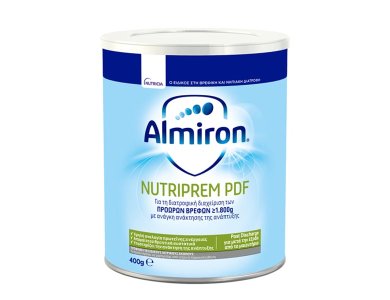 Nutricia Almiron Nutriprem PDF, Για τη Διατροφική Αγωγή των Πρόωρων Βρεφών, 400gr